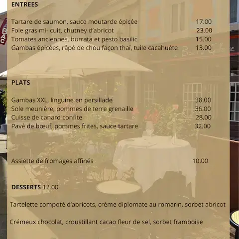 Le Bistrot de Guillaume Le Bistrot de Guillaume