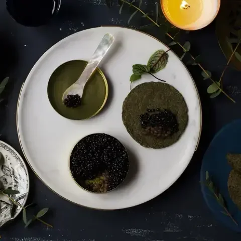 Le caviar végétal d'Alain Ducasse, Romain Meder et Angèle Ferreux-Maeght