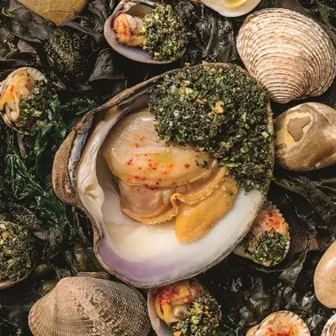 Coquillages farcis de Gérald Passedat