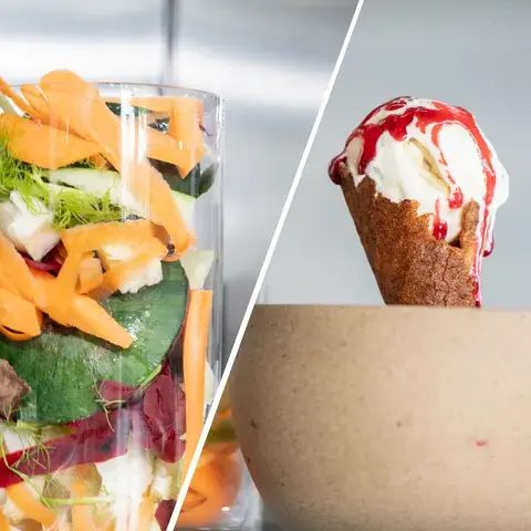 Glace Tutti Frutti - Sat Bains pour Why Waste ? 2