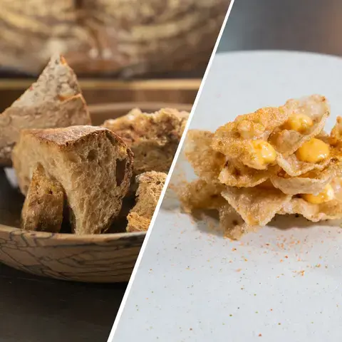 Pain d'hier à la Taramasalata de Saint-Jacques | Why Waste ? 2