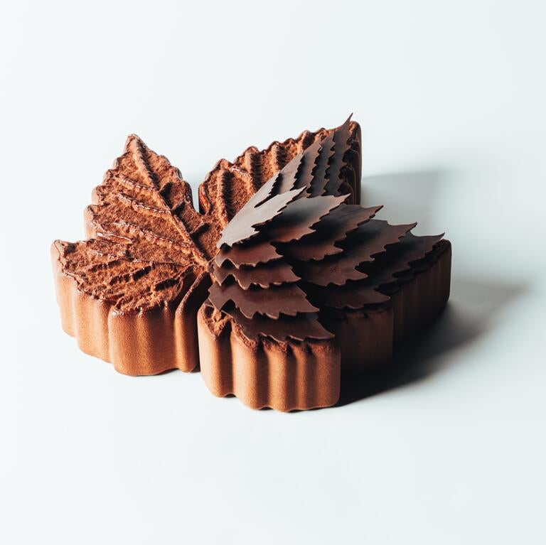 Bûche La Grand’Vigne du chef pâtissier Anthony Chenoz