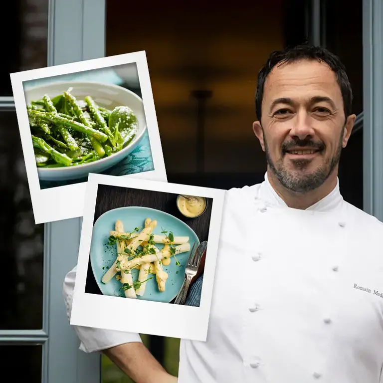 Romain Meder : comment cuisiner l'asperge