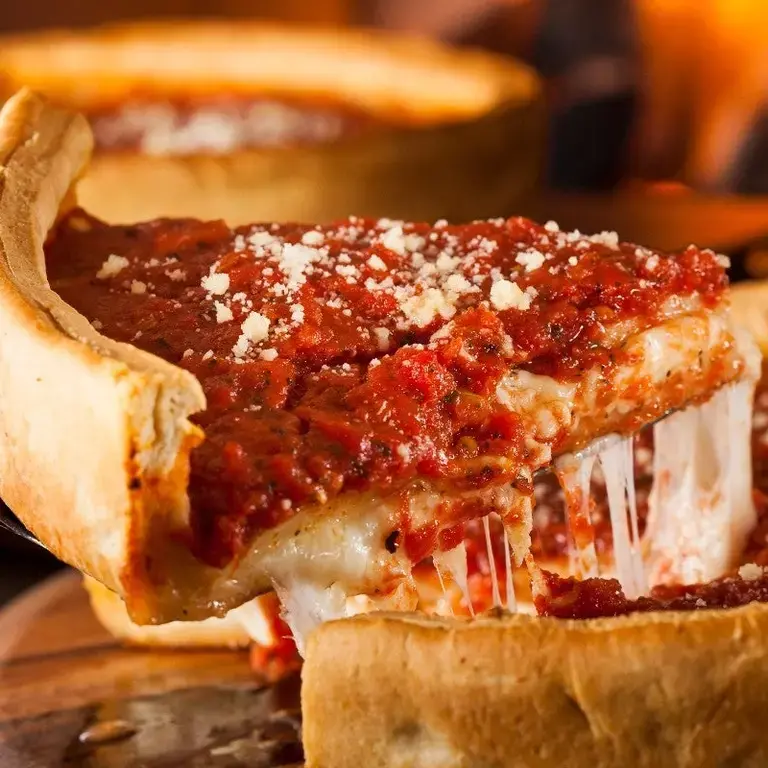 Chicago deep-dish