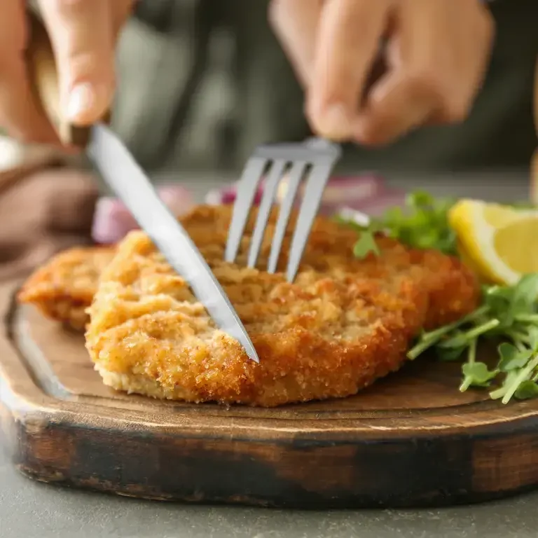 aubergine façon schnitzel
