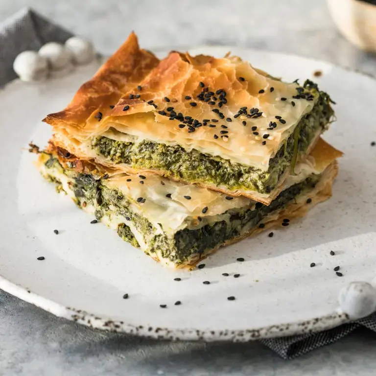 Spanakopita grecque