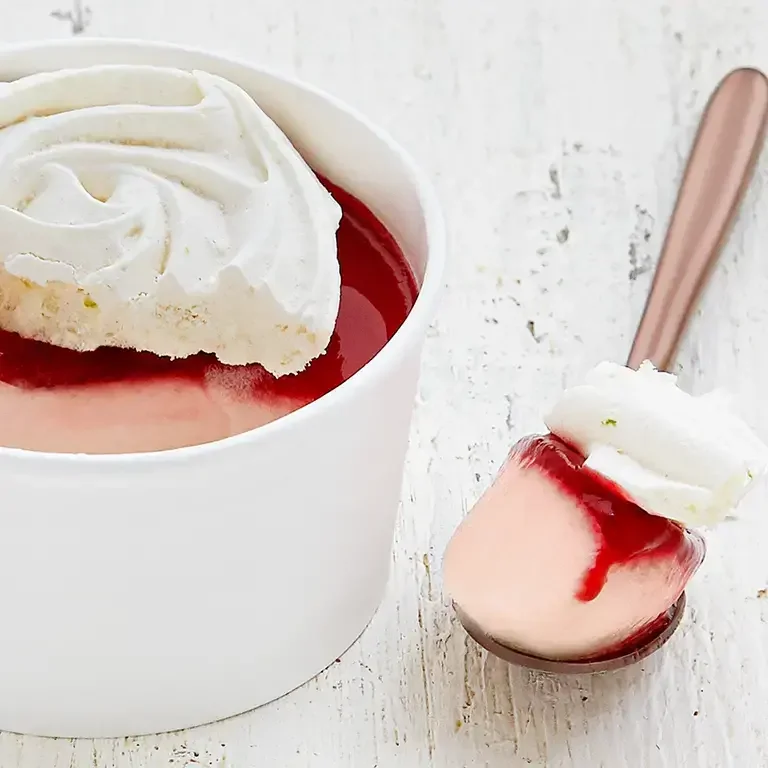 Glace Pavlova Framboise Litchi Citron Vert 