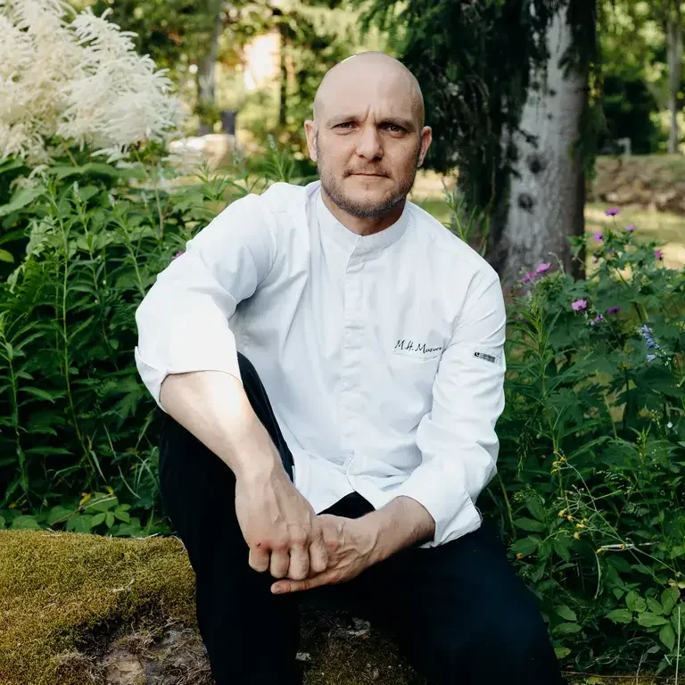 Le chef Marc-Henri Mazure