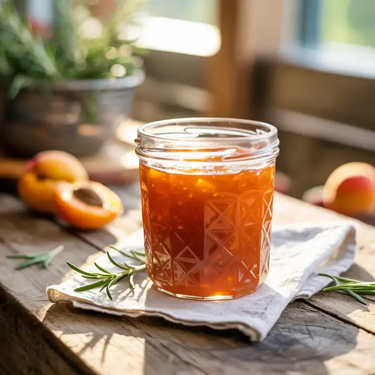 confiture abricot romarin - Fine Dining Lovers