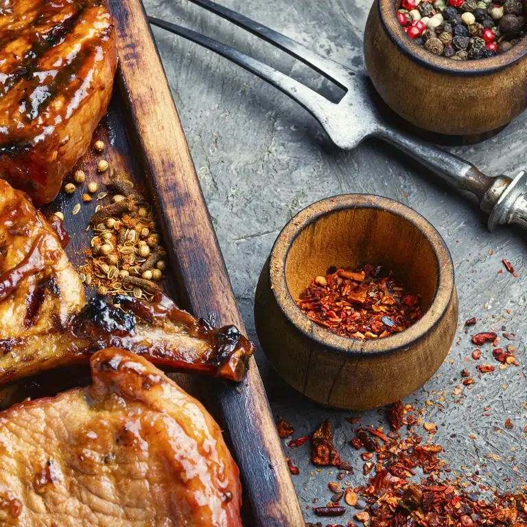 marinade cote de porc - Fine Dining Lovers