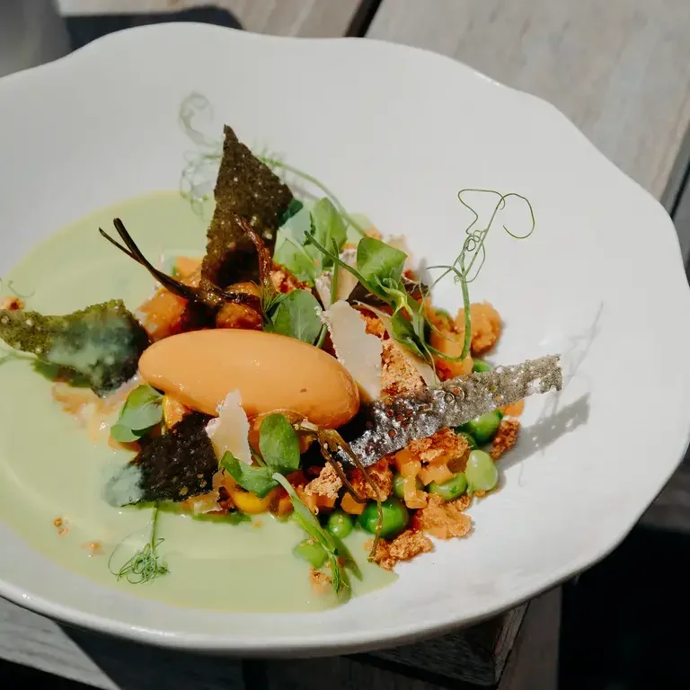 Petits pois, carottes comme un potager