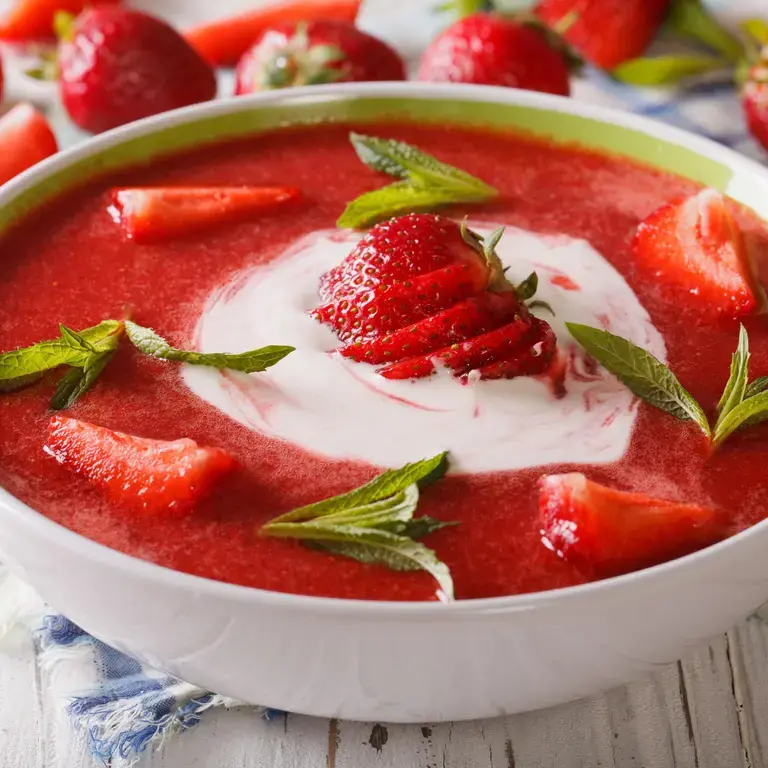 soupe de fraises – Fine Dining Lovers