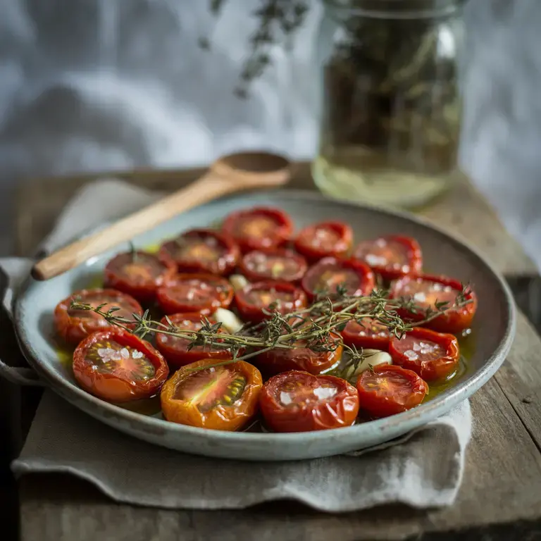 tomates confites au four – Fine Dining Lovers