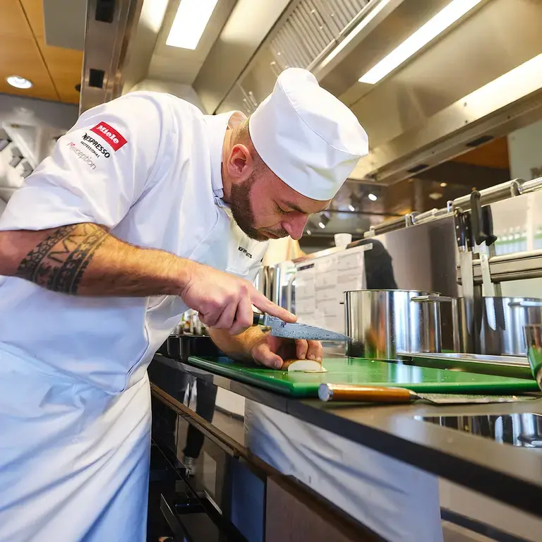 Noah Wynants, lauréat du Acqua Panna Connection in Gastronomy Award