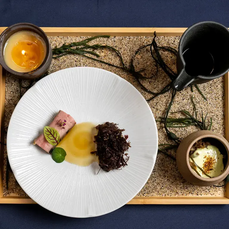 Pork with Hints of the Sea by Nicolás A. López