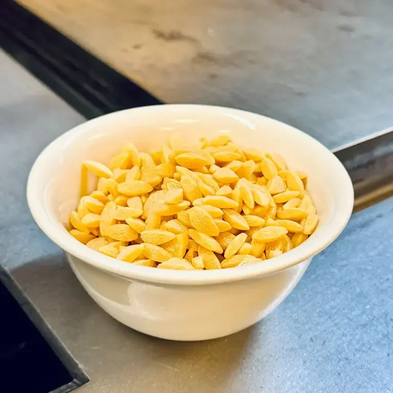 Les risoni du chef Denny Imbroisi