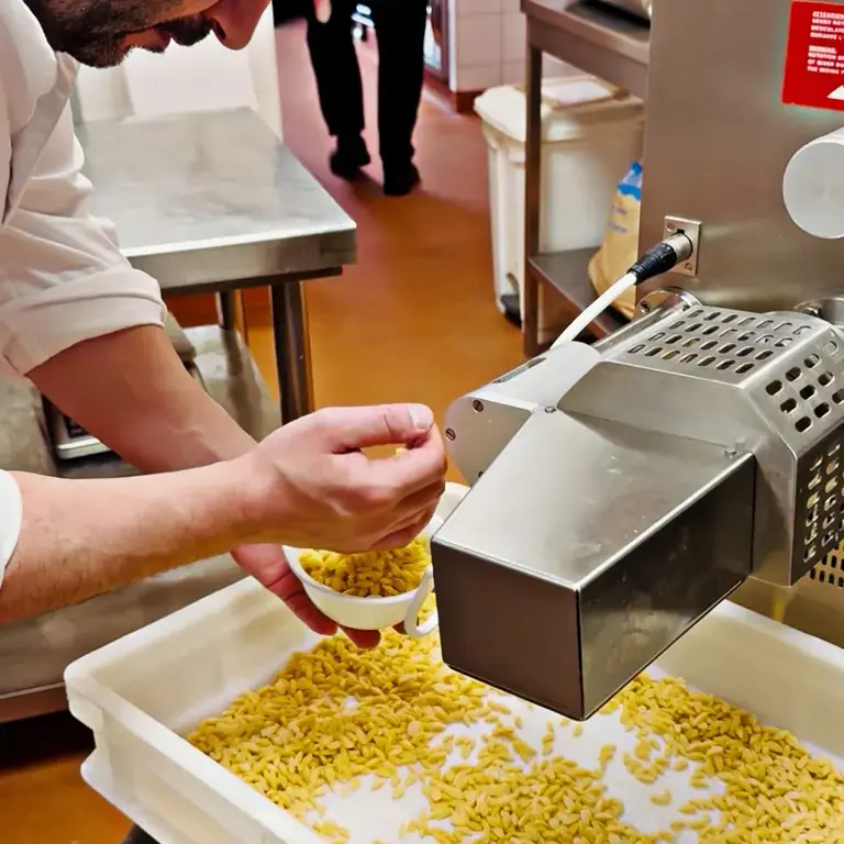 Les risoni du chef Denny Imbroisi