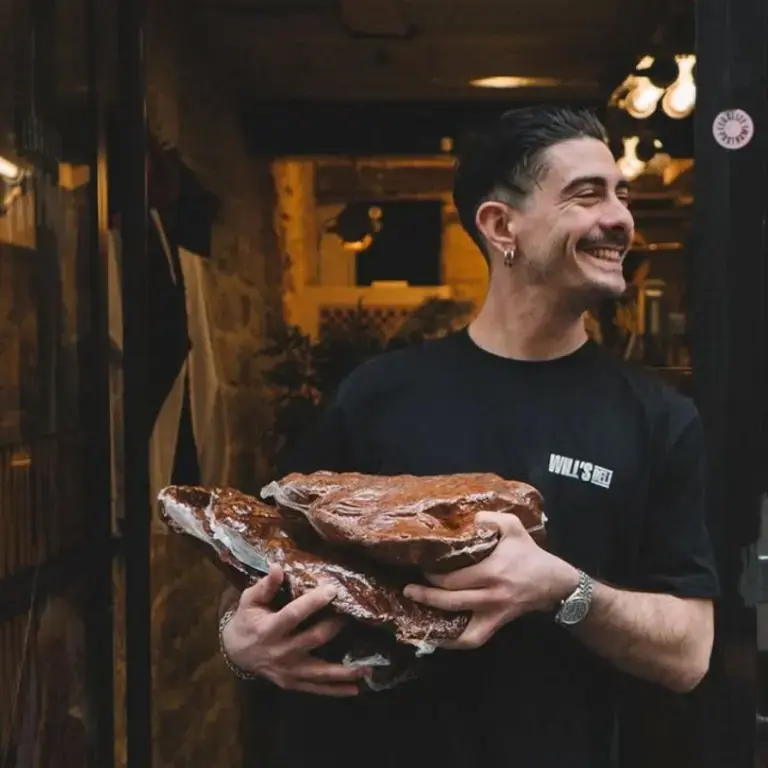 The chef of Will's Deli Paris