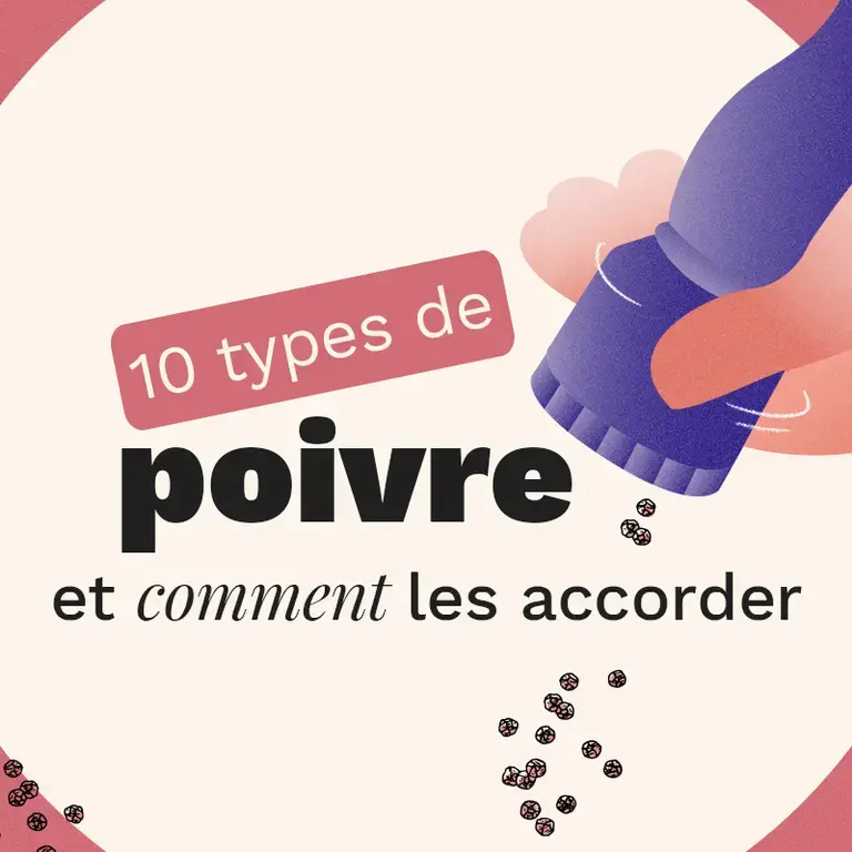 Types de poivre : comment les utiliser