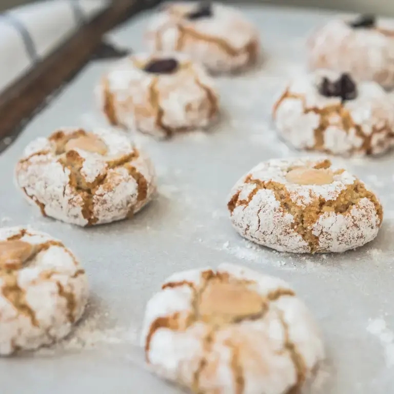 amaretti biscuits italiens - Fine Dining Lovers