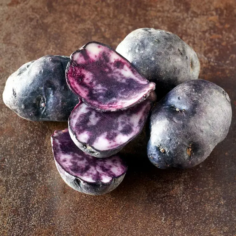 pomme de terre bleue - Fine Dining Lovers