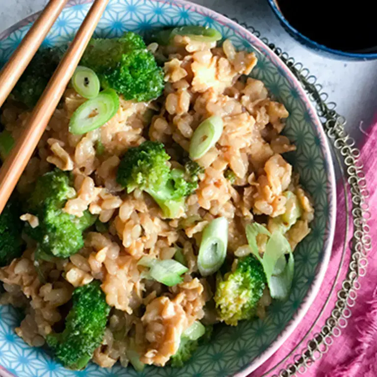 Riz frit aux brocolis, la recette facile - Fine Dining Lovers