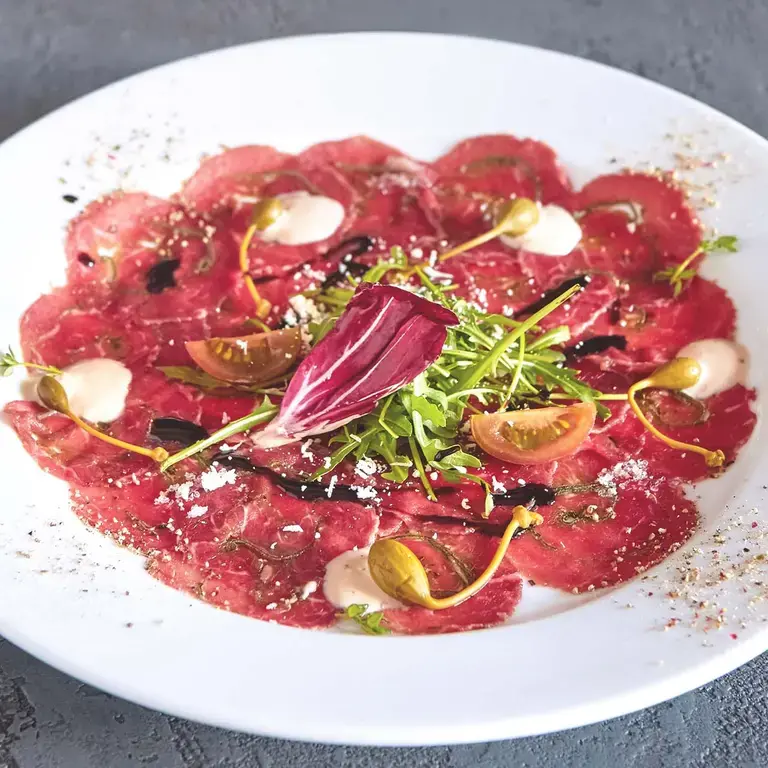 carpaccio de bœuf - Fine Dining Lovers