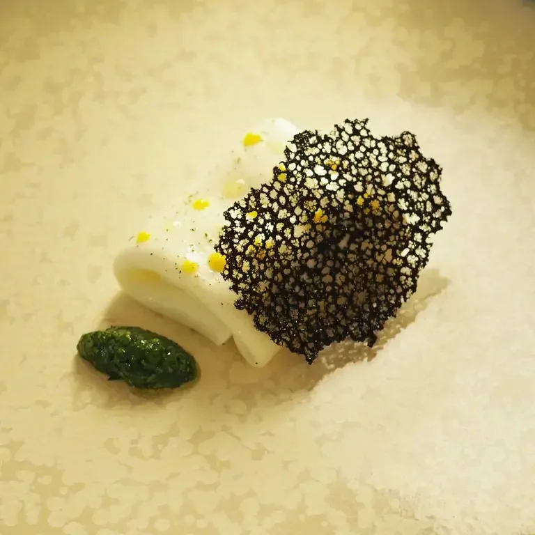Comme une ile flottante de calamars