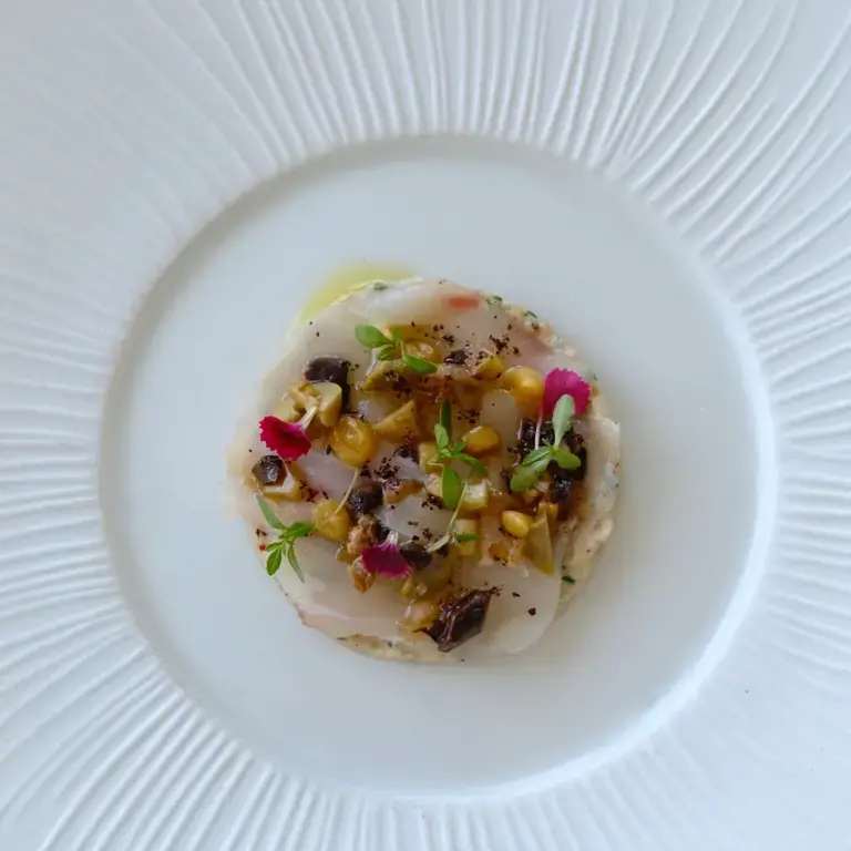 carpaccio de loup