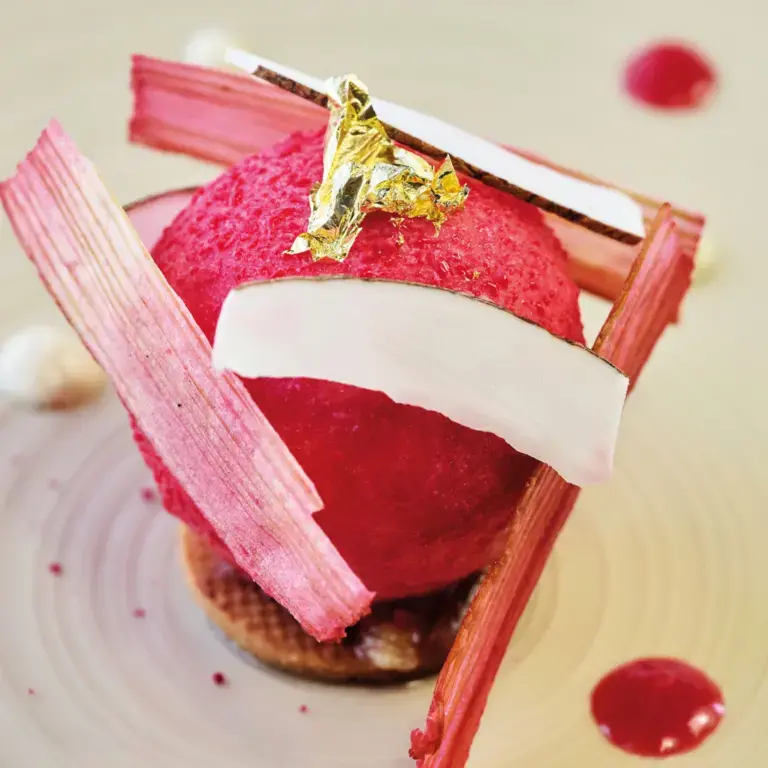 fraise coco rhubarbe