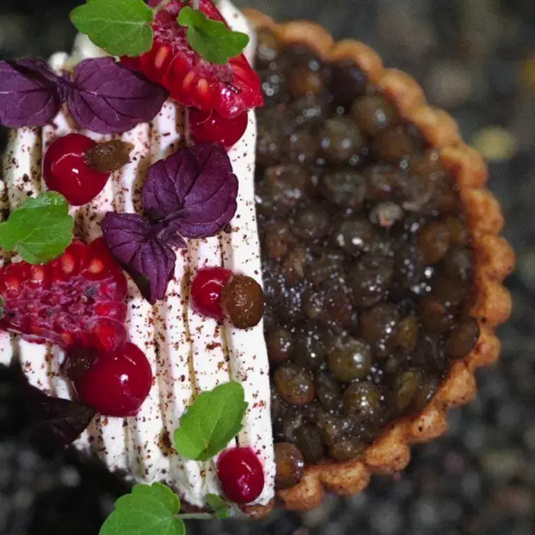 tartelette lentilles