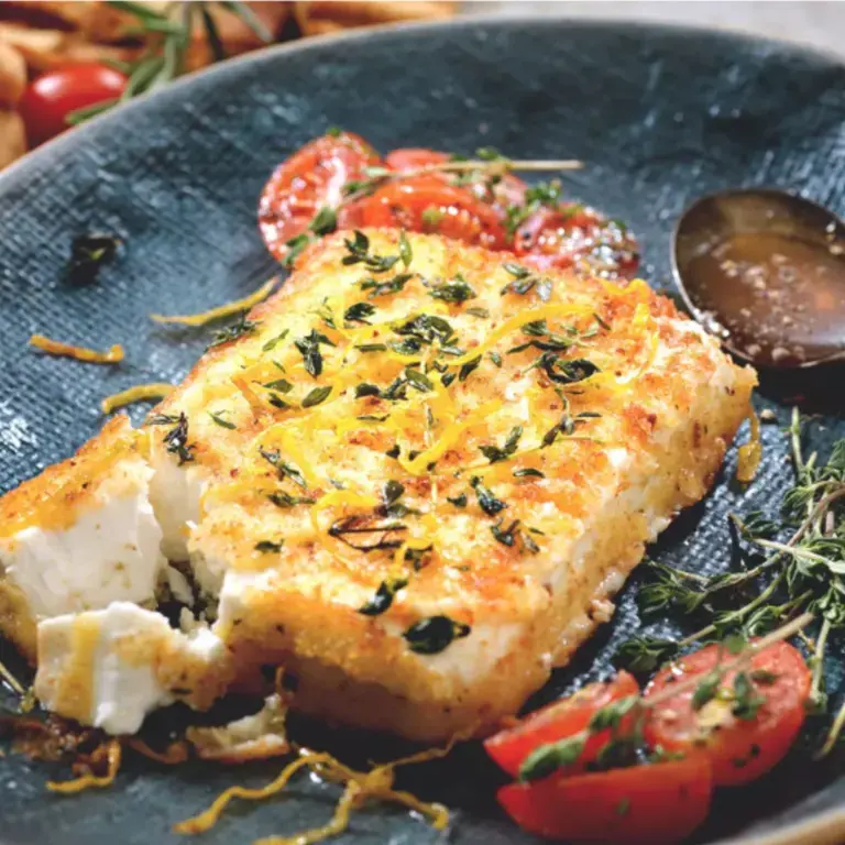 feta saganaki