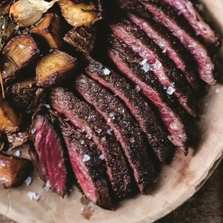 Akrame Benallal : sa recette de Hampe Black Angus extraite du livre Carnivore