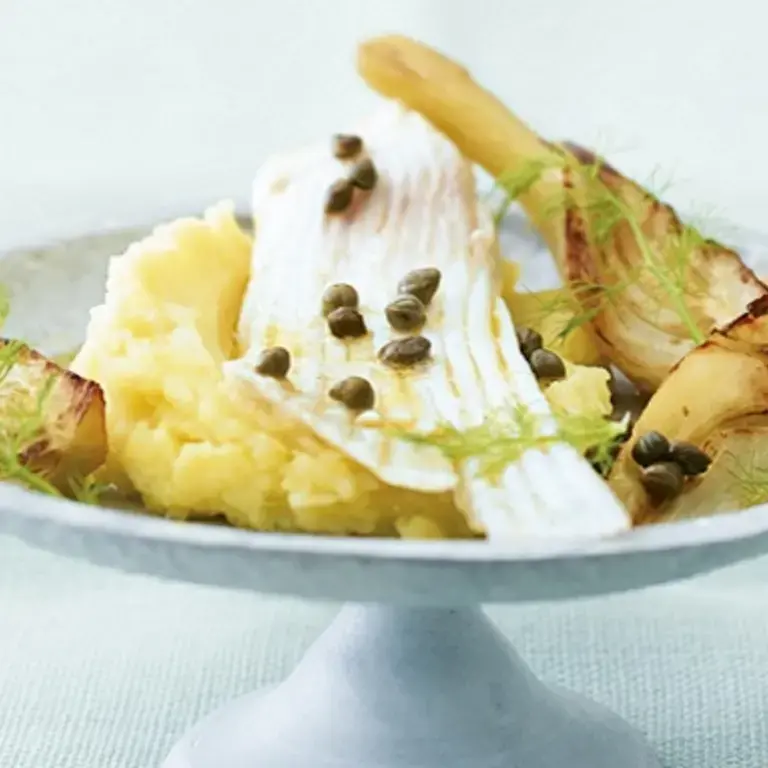 Recette ailes de raie au four