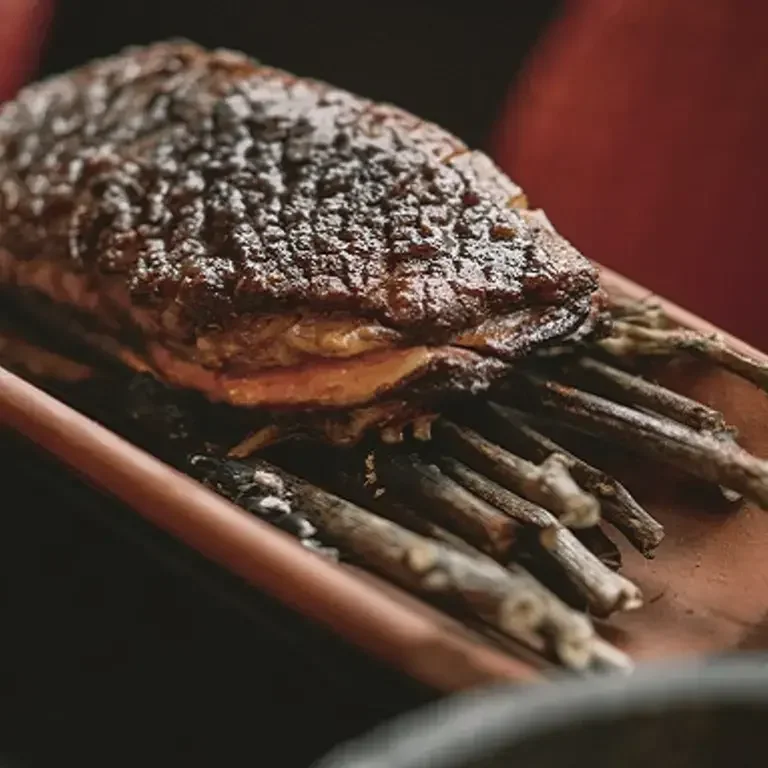 Magret de canard fermier des Landes rôti à l'os de Julien Duboué