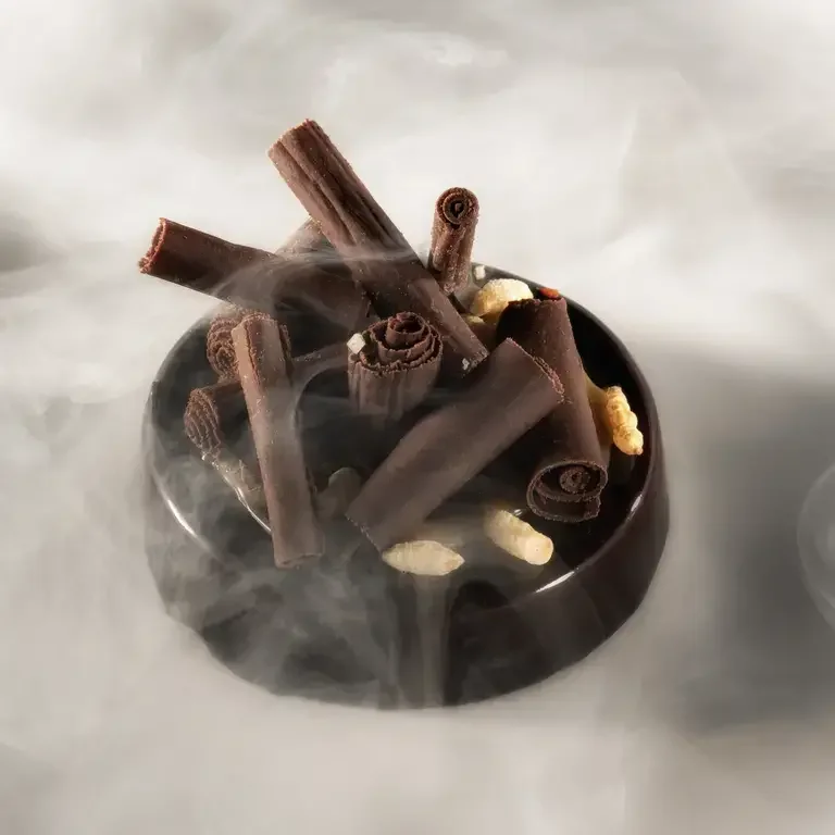 CHOCOLAT LAGUNA, CARAMEL FUMEE AU CACAO de Cédric Perret