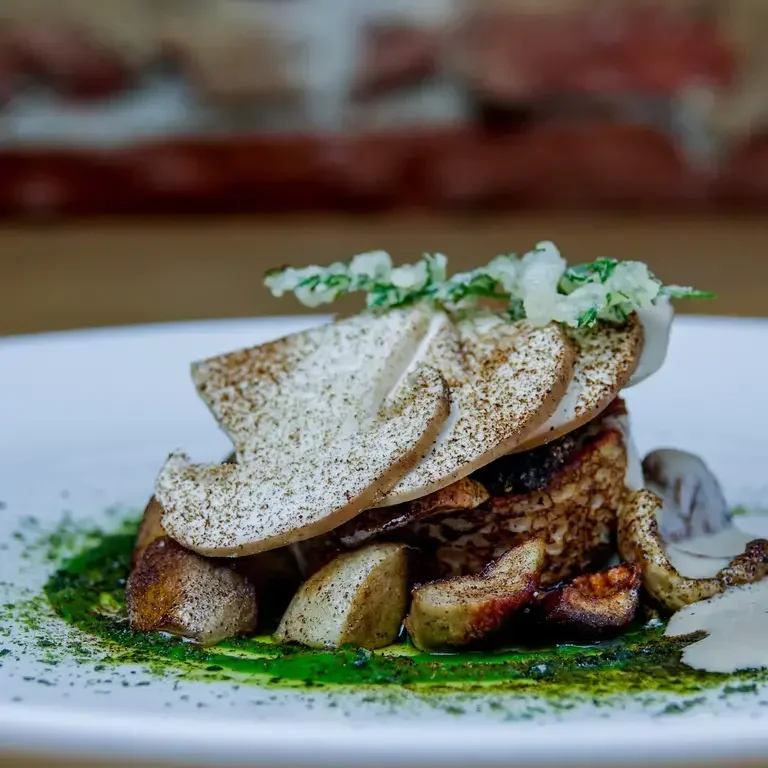 Déclinaison de cèpes, jus de latins des bois de Nicolas Thomas