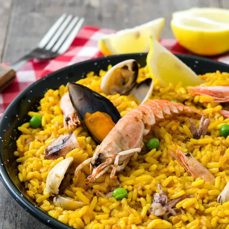 paella poisson - Fine Dining Lovers