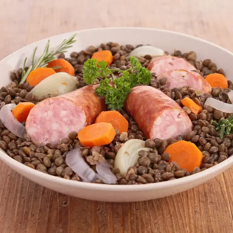 petit salé aux lentilles - Fine Dining Lovers