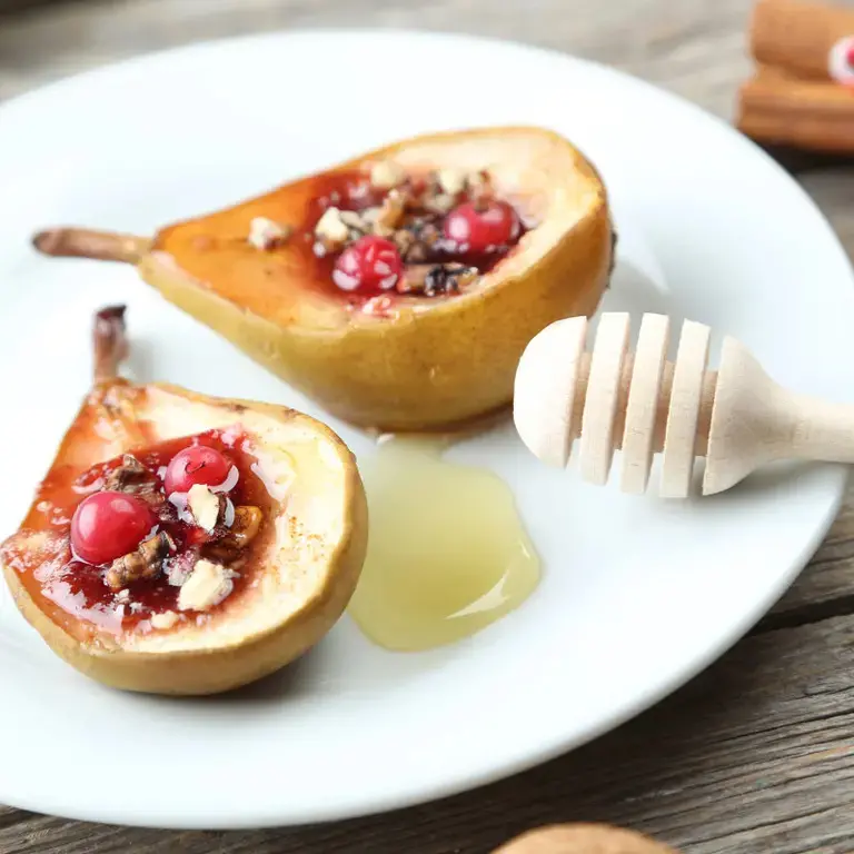 poire au four - Fine Dining Lovers
