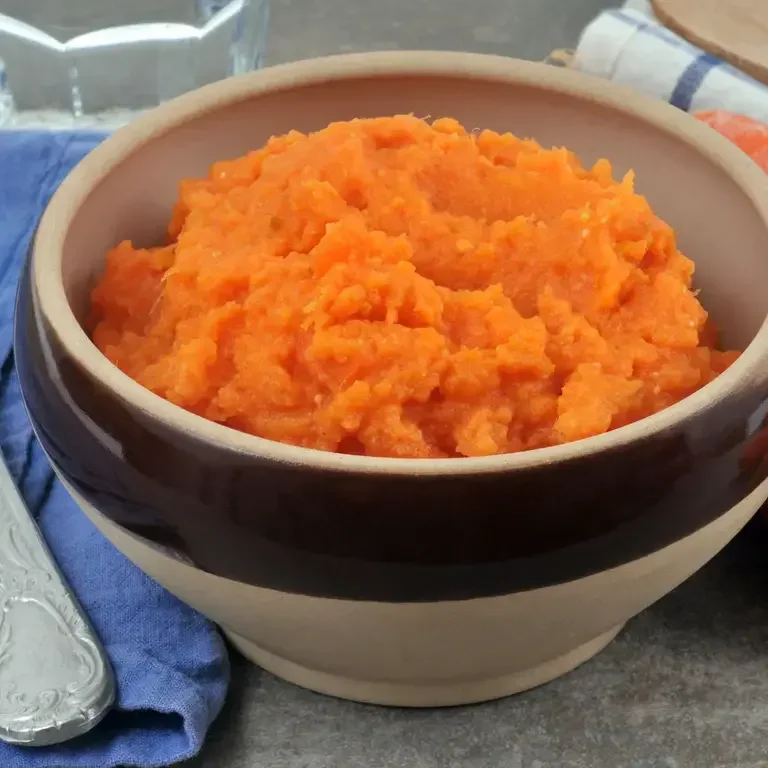 purée de carotte