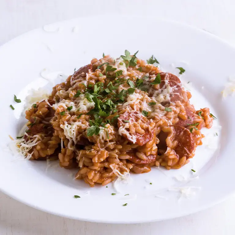 risotto chorizo