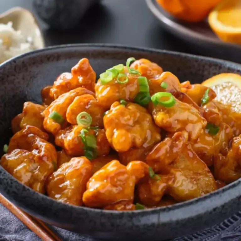 poulet à l'orange