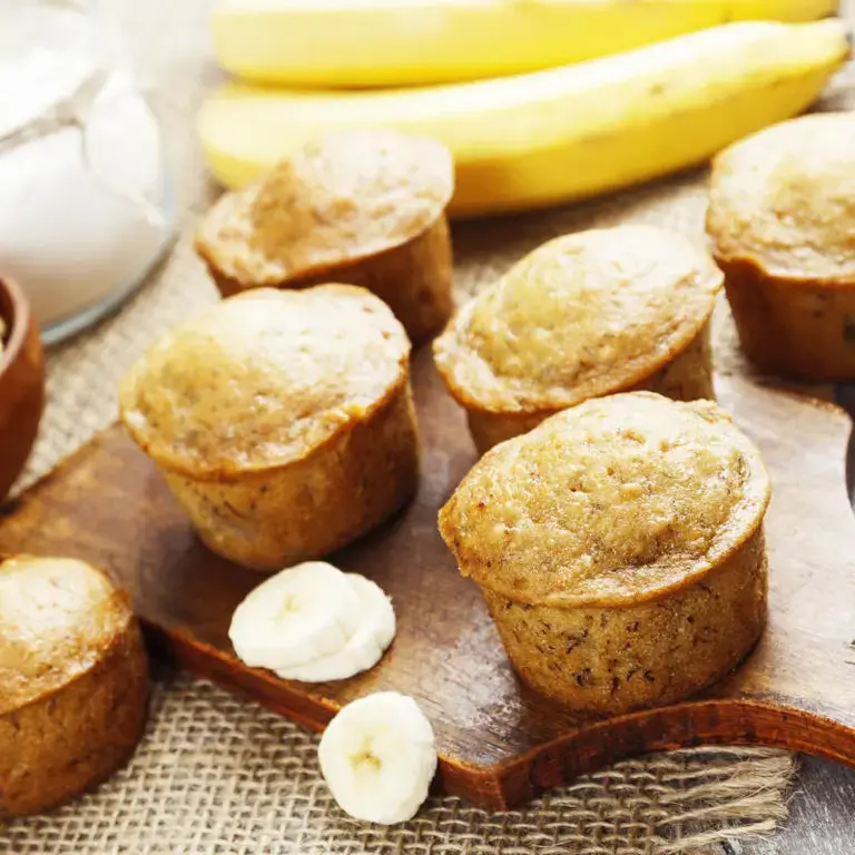 muffin à la banane - Fine Dining Lovers