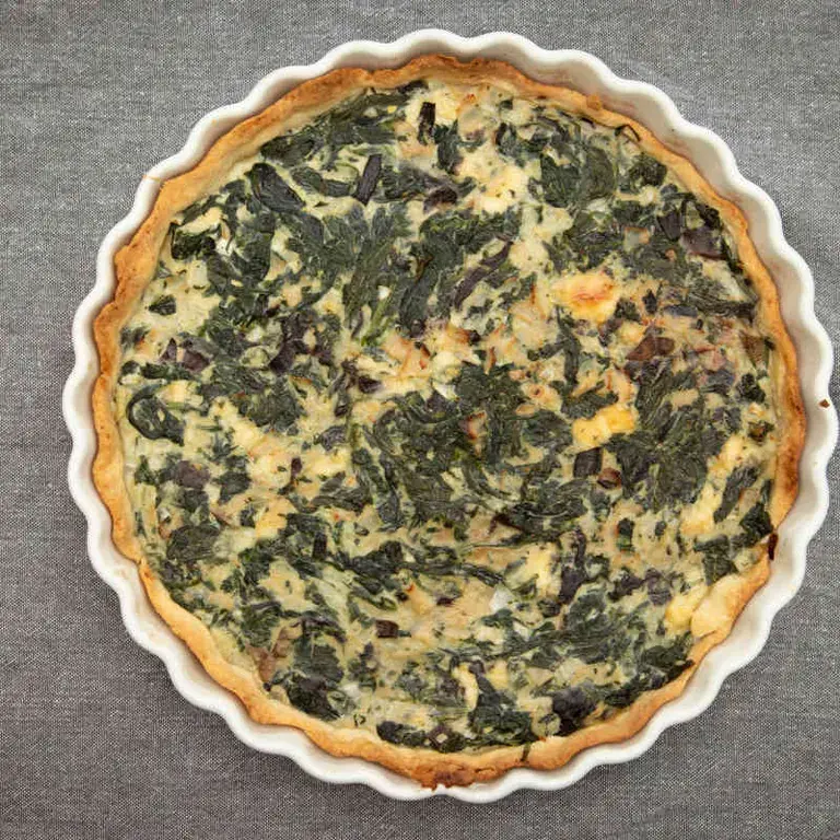 quiche épinards et chèvre - Fine Dining Lovers