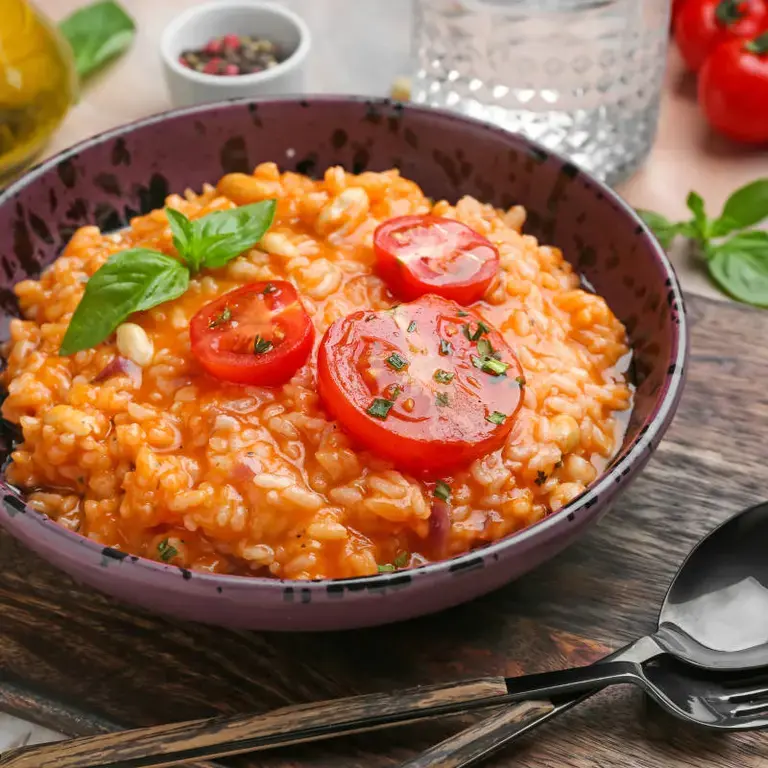 risotto à la tomate - Fine Dining Lovers