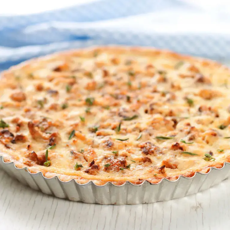 Tarte au potiron et lardons - Finedininglovers