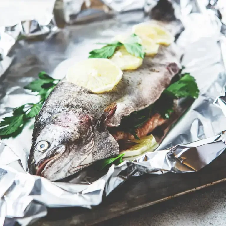 truite en papillote - Fine Dining Lovers