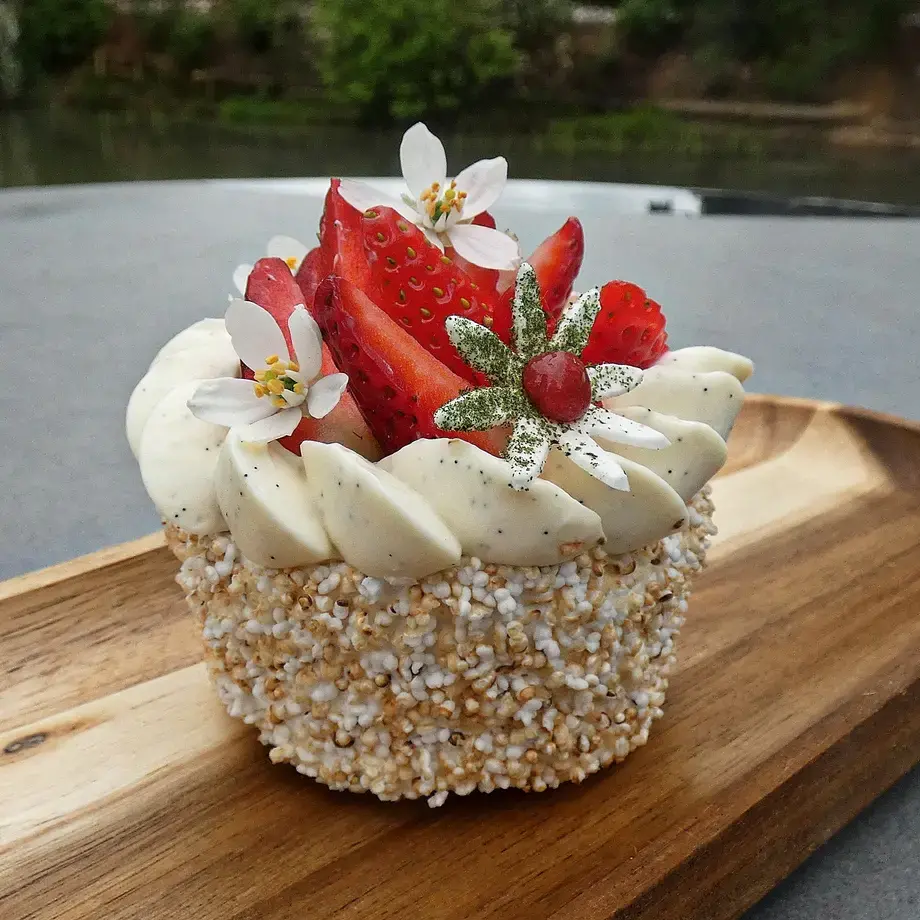 pavlova fraise sarrasin cédric burtin