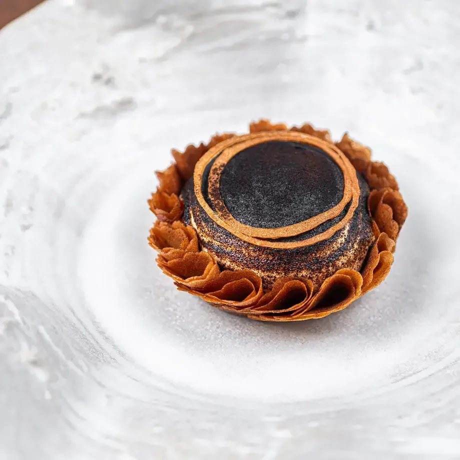 tarte oignon brandon dehan oustau baumanière